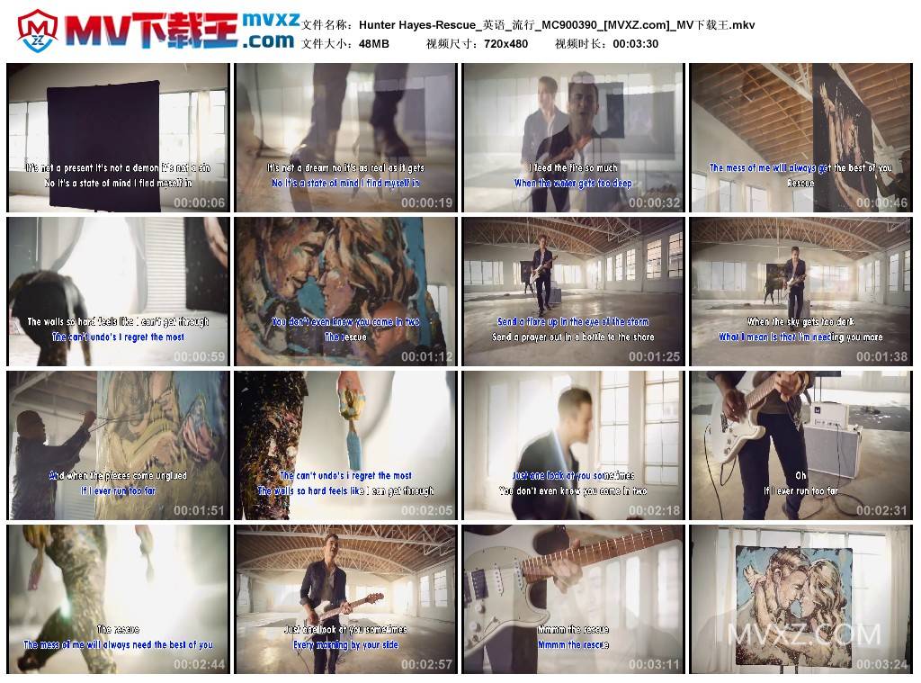 Hunter Hayes-Rescue_英语_流行_MC900390